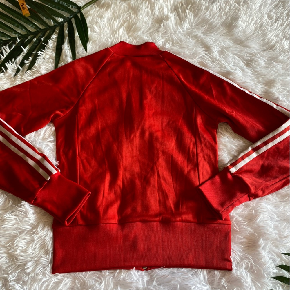 Adidas Vintage Red Track Jacket | Size XS - Picture 4 of 14